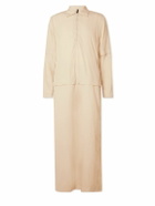 SAIF UD DEEN - Convertible Shell Overshirt - Neutrals