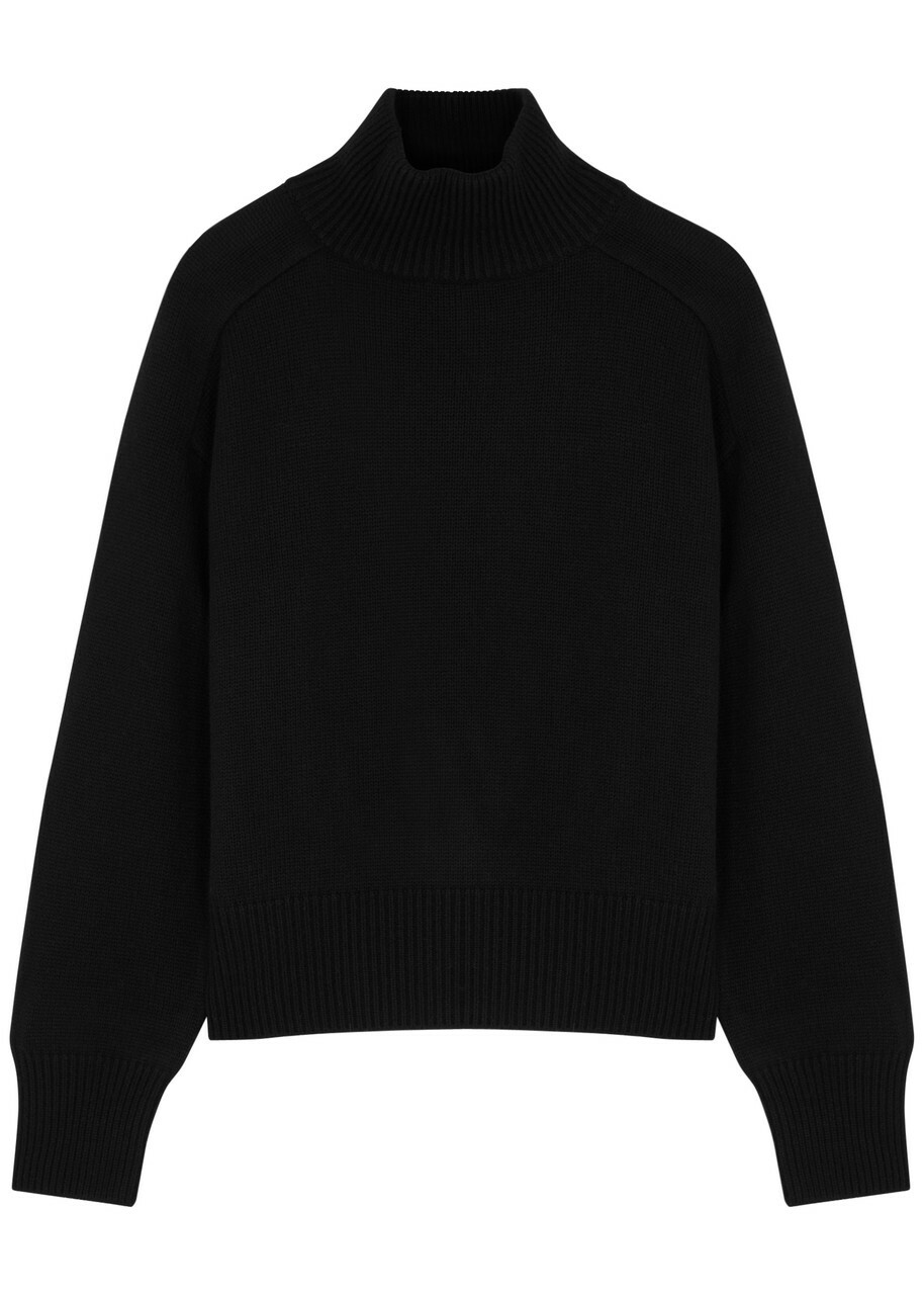 Canada Goose Baysville Roll-neck Wool Jumper Black