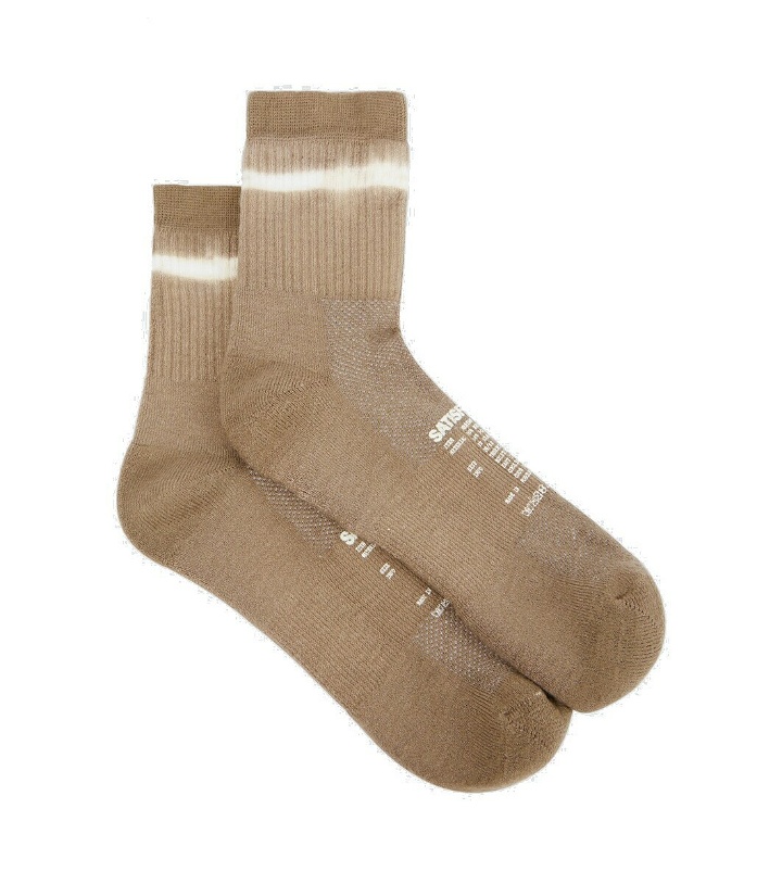 Photo: Satisfy Tie-dye wool-blend socks
