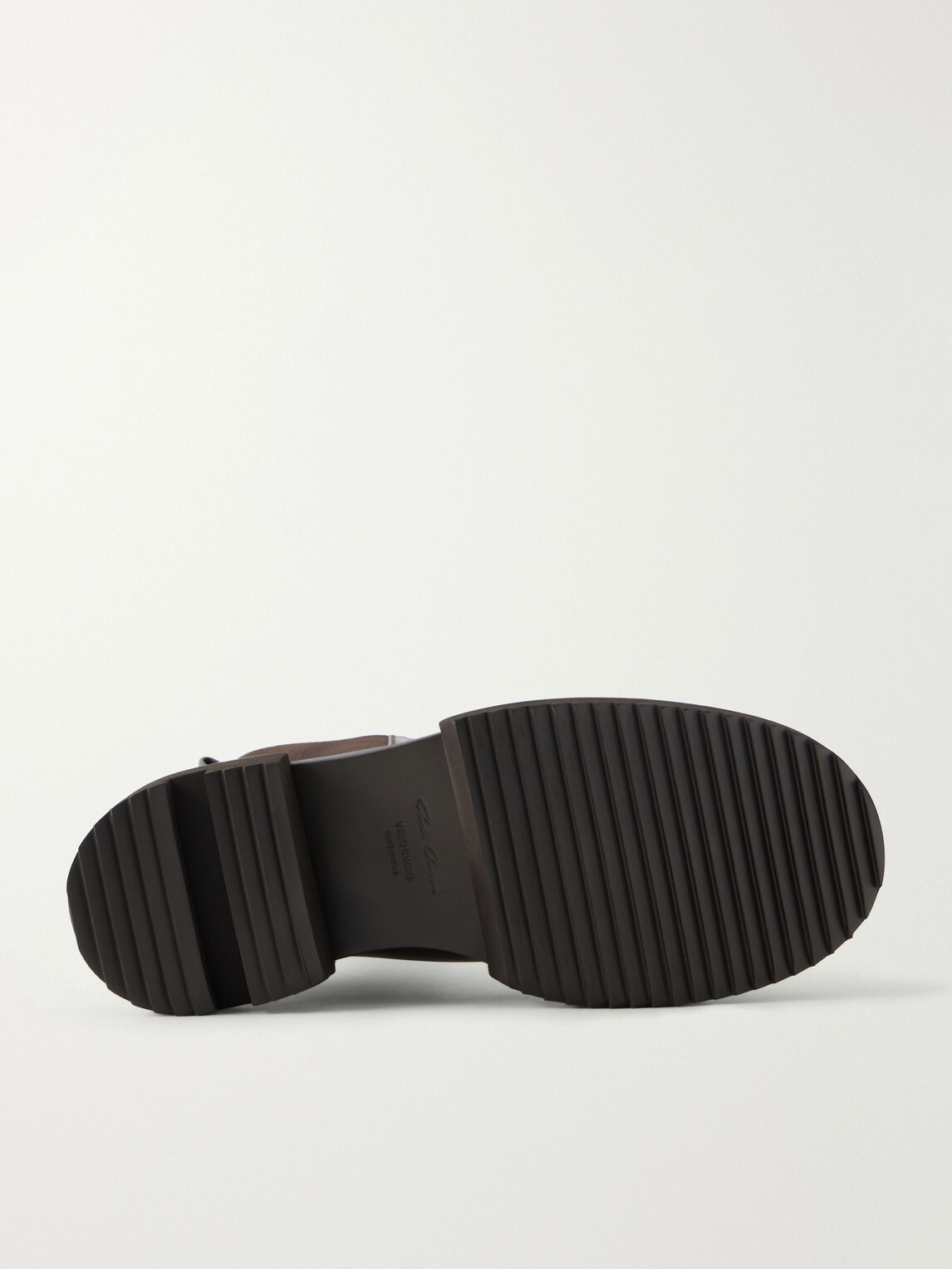 Rick Owens - Beatle Leather Chelsea Boots - Brown
