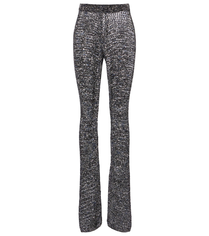 Photo: Missoni Sequined lamé flared pants
