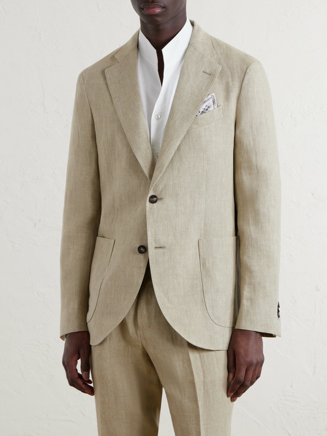 Slowear - Slim-Fit Linen Blazer - Neutrals