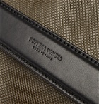 Bottega Veneta - Textured-Leather Messenger Bag - Green