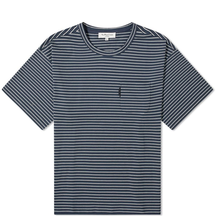 Photo: YMC Striped Pocket Tee