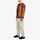 By Parra Men's Your Stupid Shed Knitted Cardigan in Brown