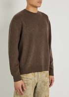 Acne Studios Cashmere-blend Jumper Brown