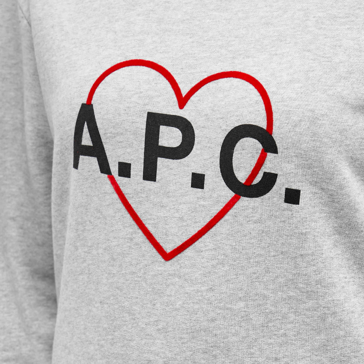 A.P.C. Women's Leon Sweater in Heathered Grey