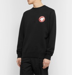 Undercover - Logo-Print Loopback Cotton-Jersey Sweatshirt - Black