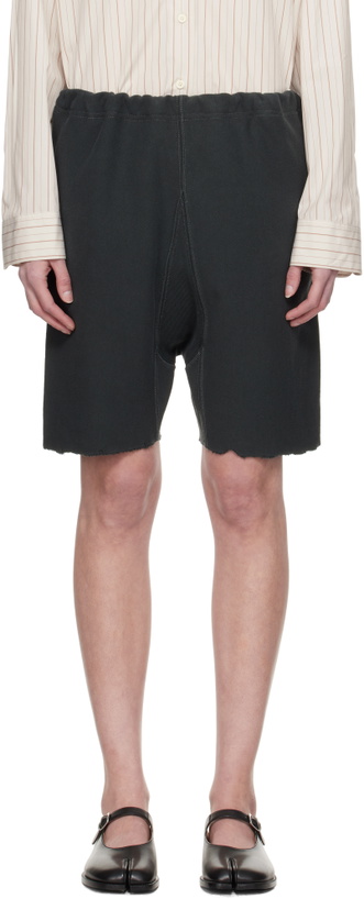 Photo: Maison Margiela Black Drawstring Shorts