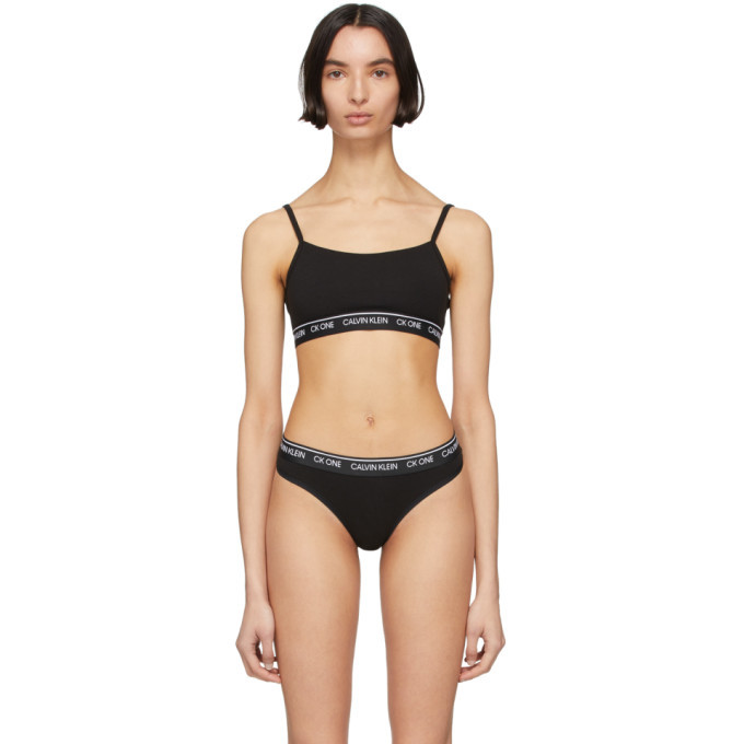 Photo: Calvin Klein Underwear Black CK One Bralette