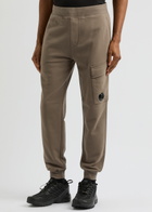 C.P. Company Lens Cotton Sweatpants Taupe