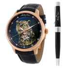 Mathey-Tissot Edmond Auto Handcrafted Multi-Color Dial Mens Watch MC1886PLEO