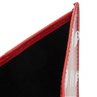 Comme des Garçons Wallet SA6400 Dots Wallet in Red