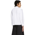 Roberts | Wood White Pleated Short Shirt