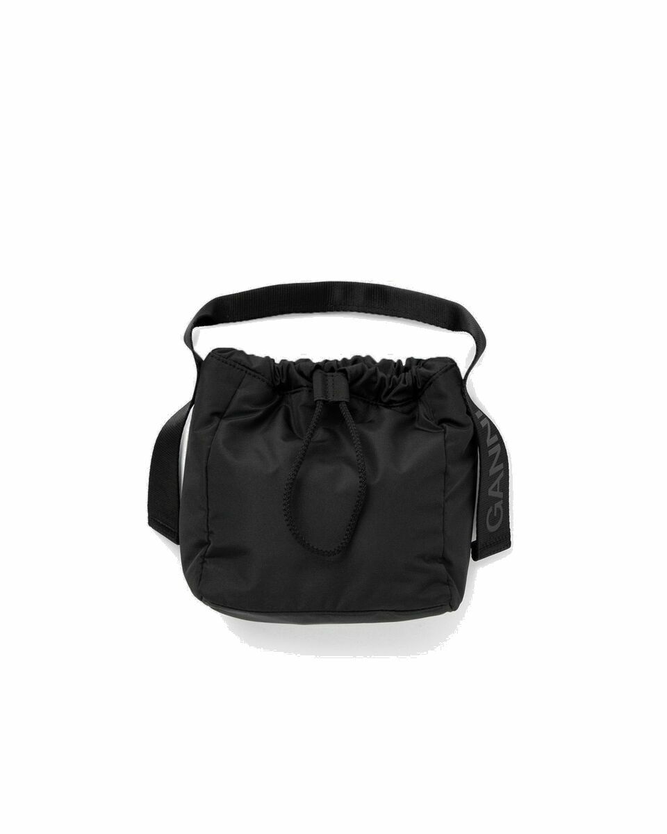 Photo: Ganni Recycled Tech Pouch Black - Womens - Handbags