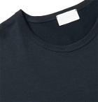 HANDVAERK - Pima Cotton-Jersey T-Shirt - Blue