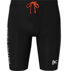 DISTRICT VISION - Speed Tight Stretch Tech-Shell Running Shorts - Black