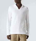Fedeli Cotton terry polo shirt