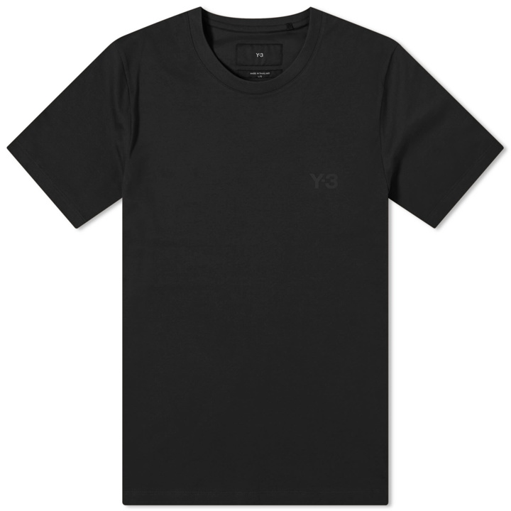 Photo: Y-3 Men's Relaxed Short Sleeve T-Shirt in Black