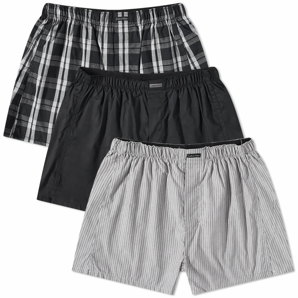 CK Underwear Woven Boxer - 3 Pack