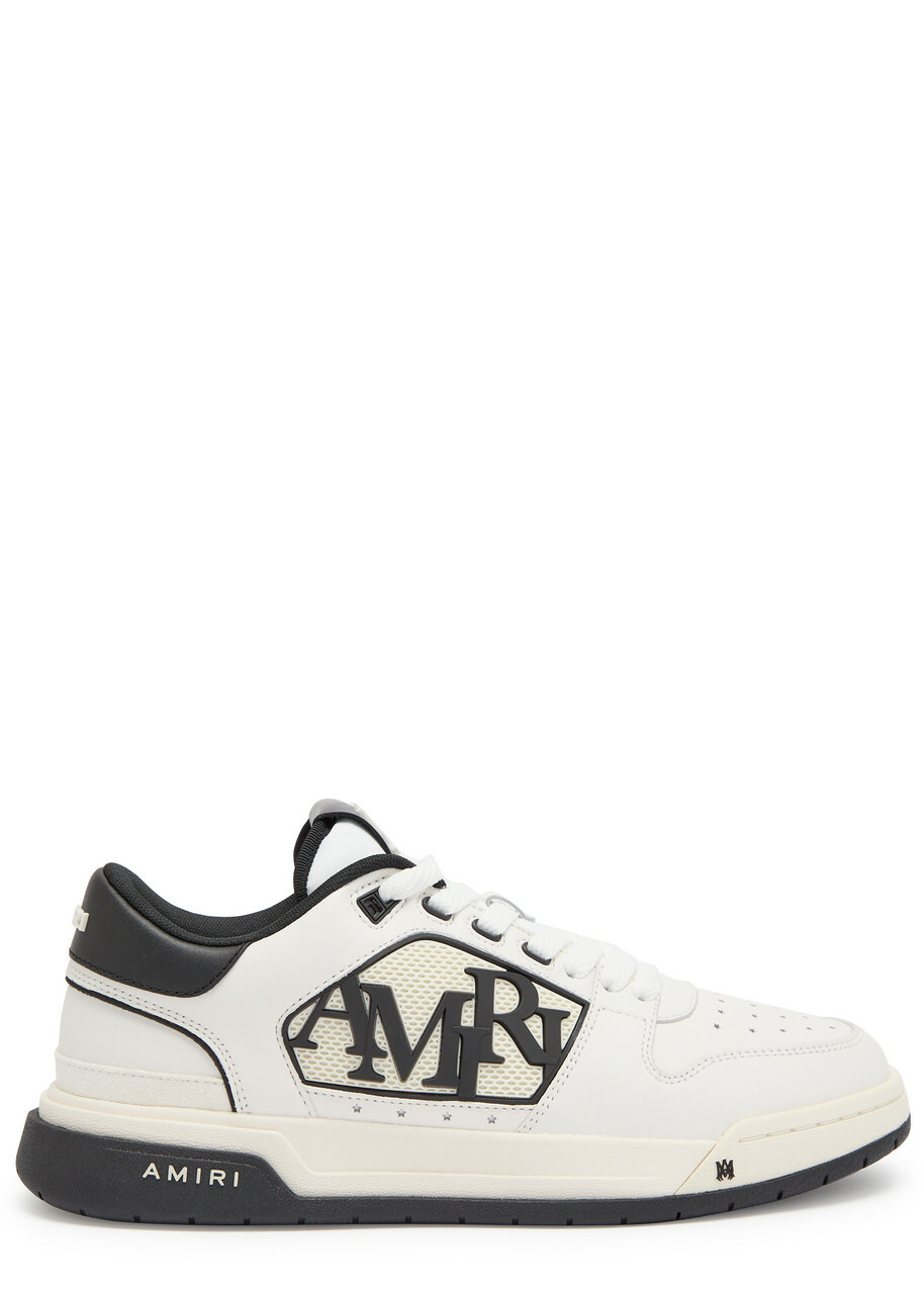 Amiri Classic Logo-appliquéd Leather Sneakers White