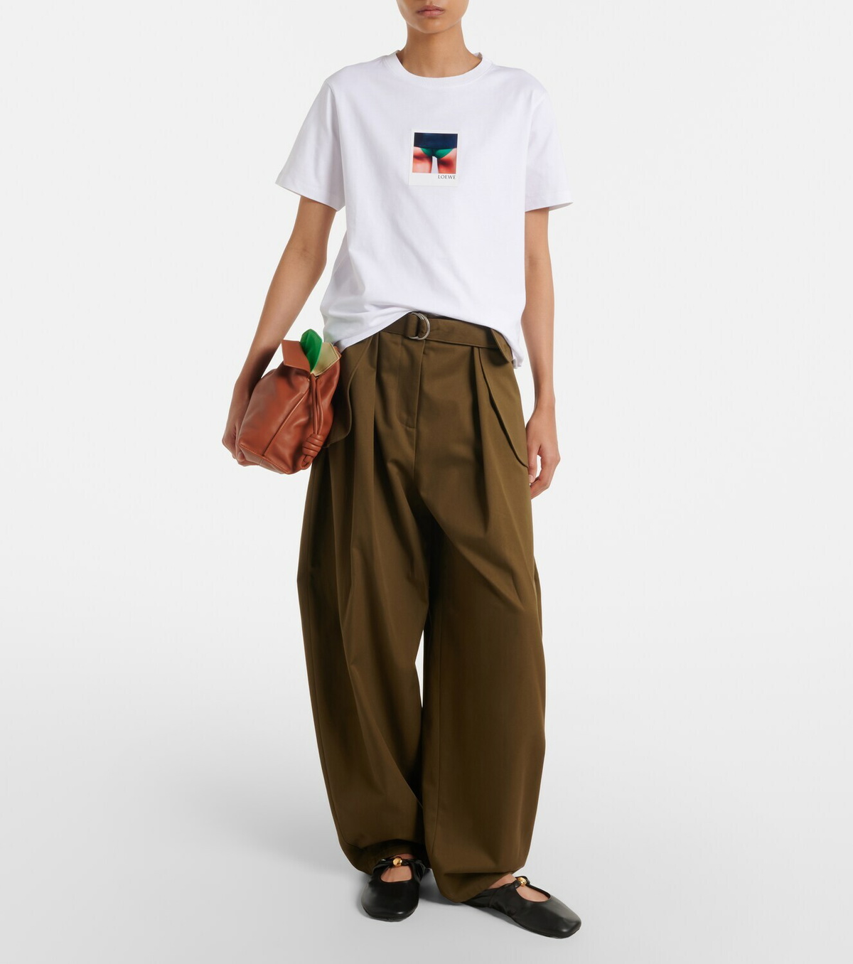 Loewe Printed cotton T-shirt