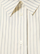 ANINE BING - Braxton Monogram Cotton Shirt