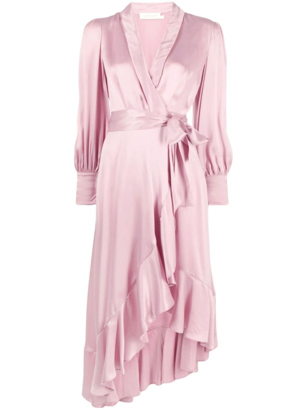 Photo: ZIMMERMANN - Silk Wrap Midi Dress