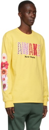 Awake NY Yellow Bloom Long Sleeve T-Shirt