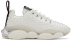 Moschino White Double Bubble Sneakers