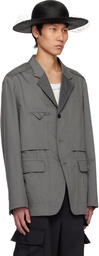UNDERCOVER Gray UP1E4103 Blazer