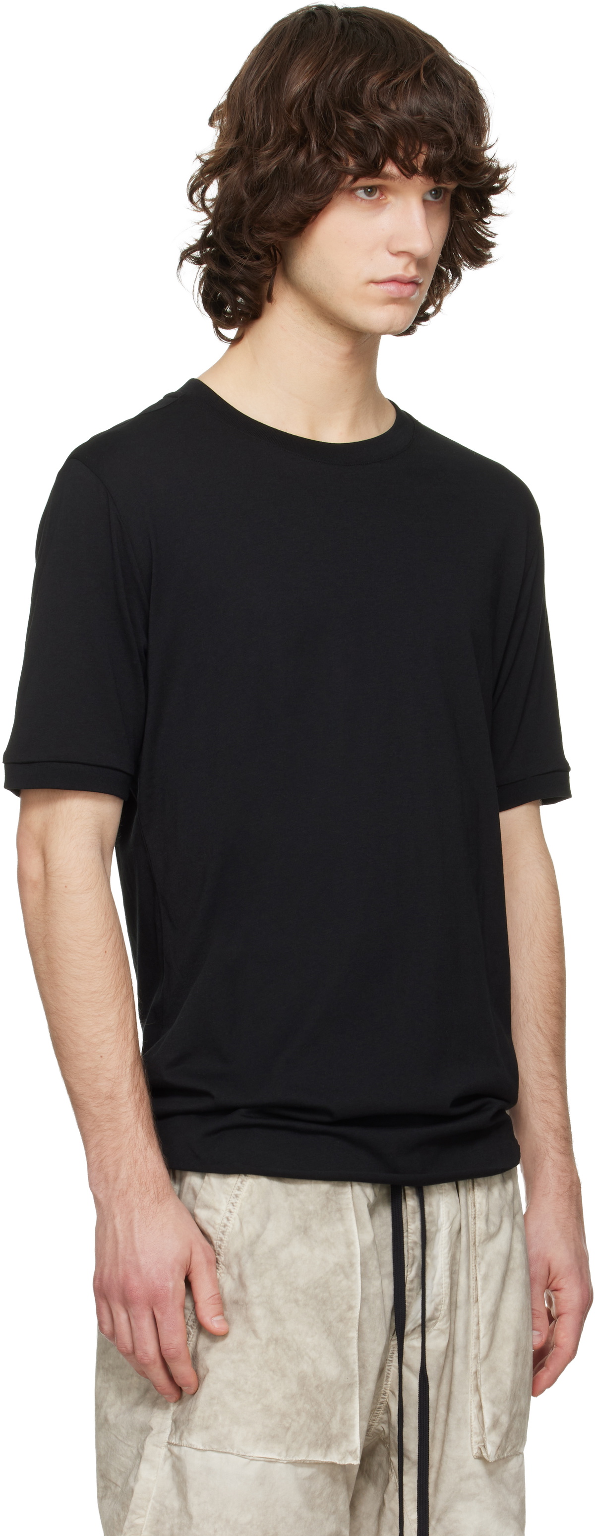 thom/krom Black M TS 937 T-shirt