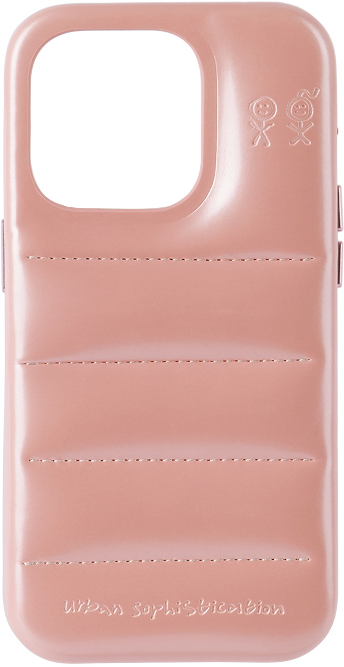 Urban Sophistication Pink 'The Puffer' iPhone 14 Pro Case