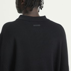 Fear of God ESSENTIALS Men's Signature 90s Knit Polo in Vintage Black