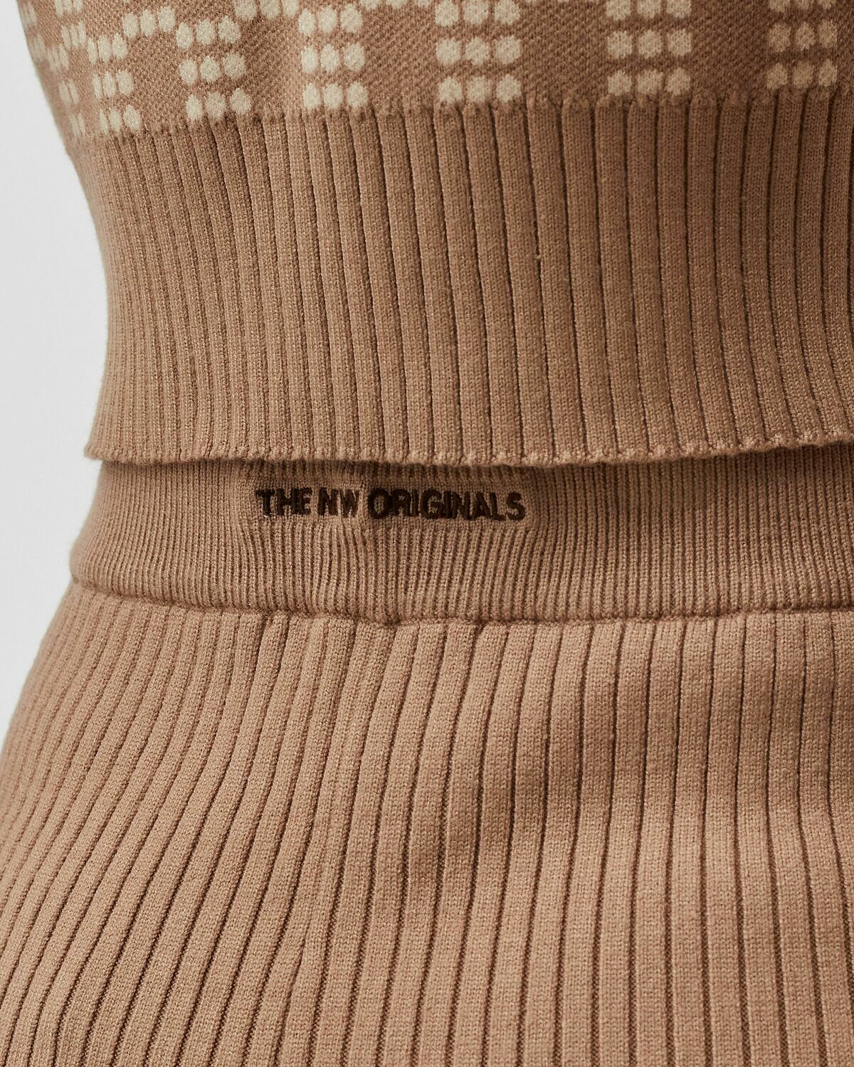 The New Originals 9 Dots Frequency Pants Brown Casual Pants
