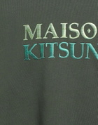Maison Kitsuné Mens Sweatshirt Dark in Green
