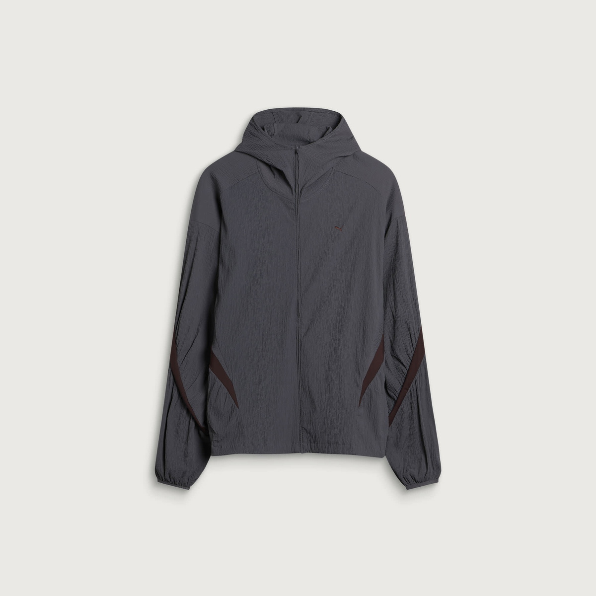 Puma Men's CLRT Track Jacket in Moody Gray