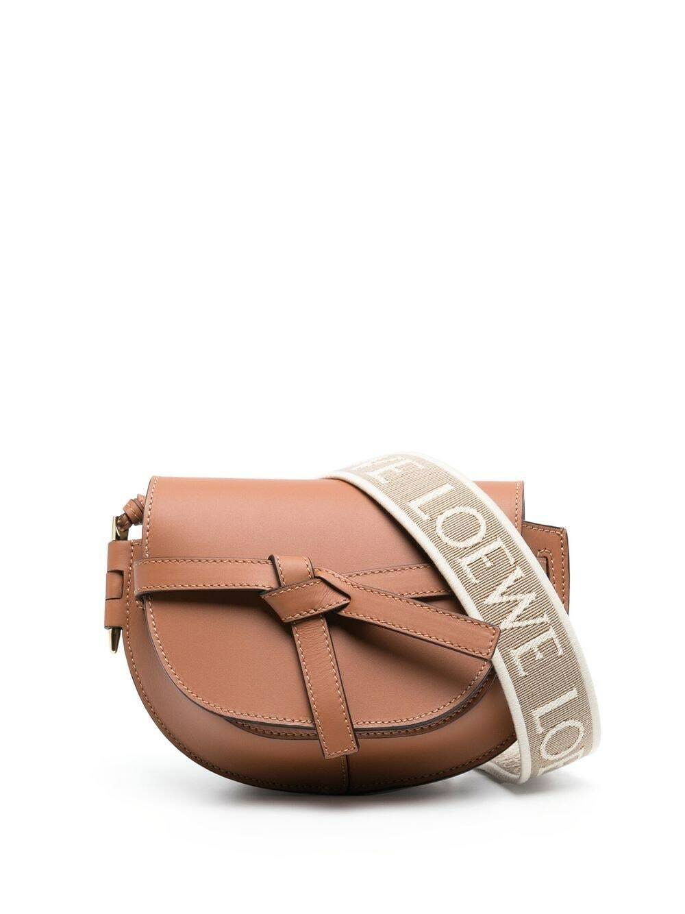 LOEWE - Mini Gate Dual Leather Crossbody Bag Loewe