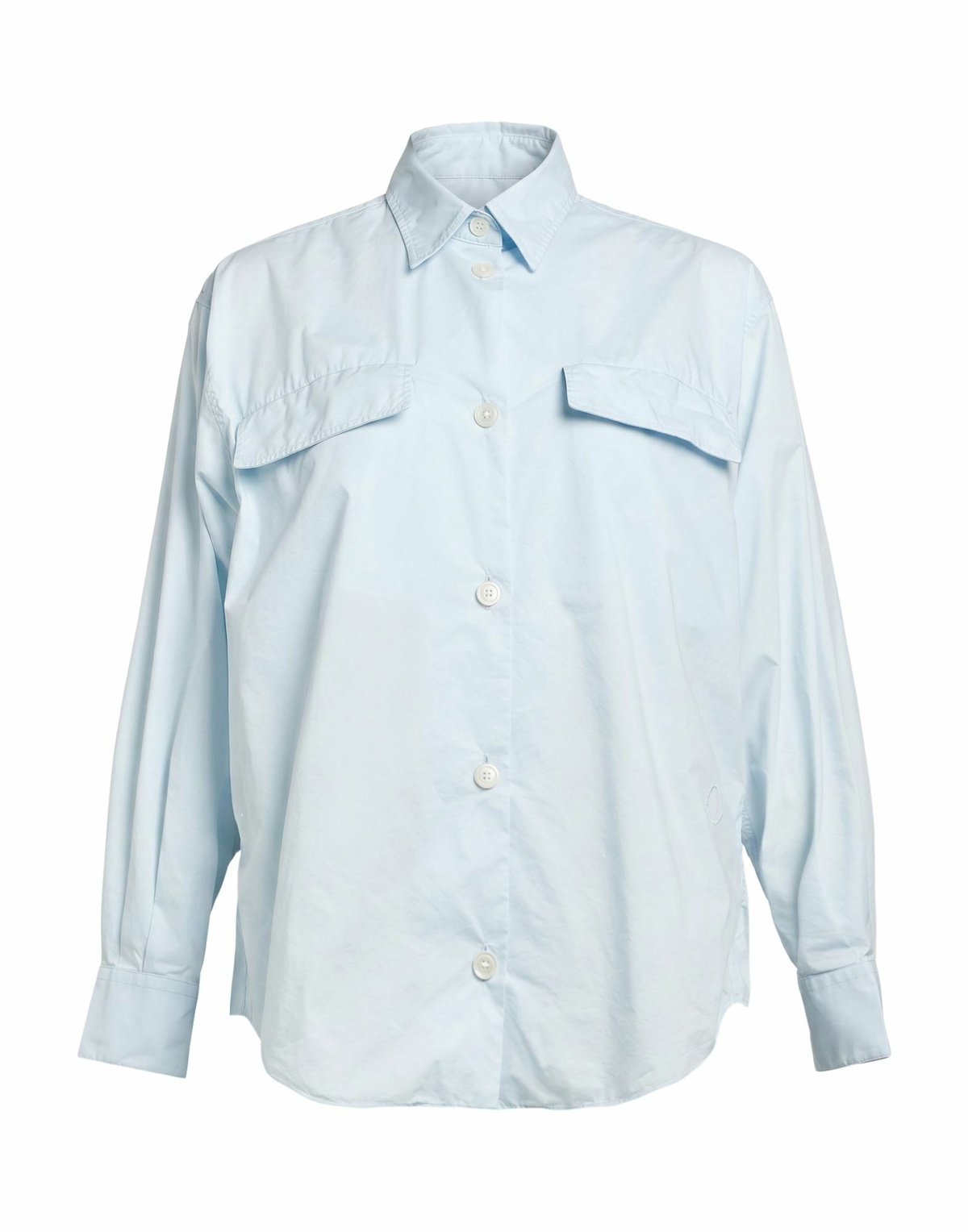 Moncler Womens Shirt Sky in Blue