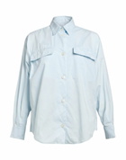 Moncler Womens Shirt Sky in Blue