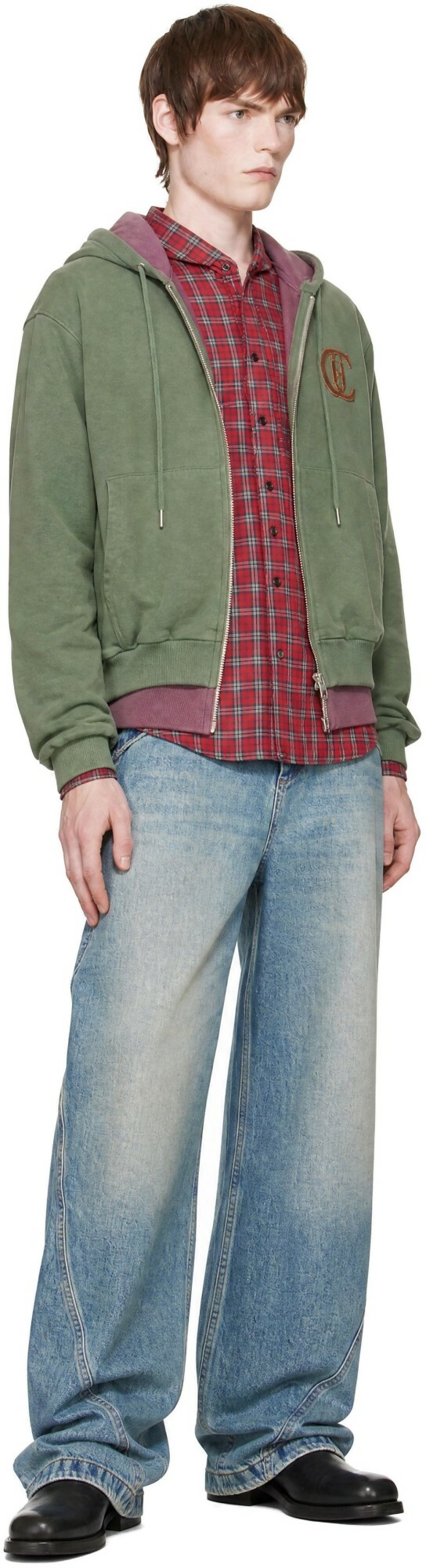 EGONlab Blue Baggy Jeans