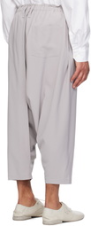 132 5. ISSEY MIYAKE Beige Seamless 1 Trousers