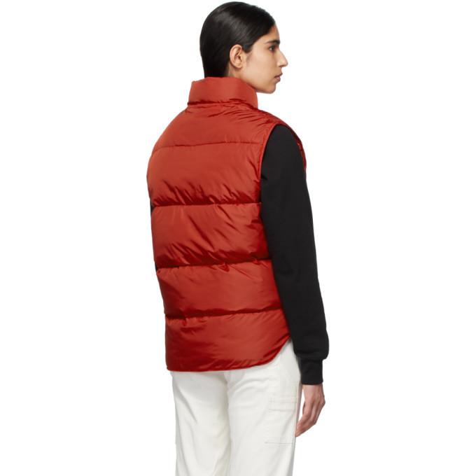 Noah NYC Red Cashball Down Puffer Vest Noah NYC