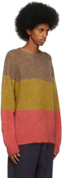 YMC Multicolor Mohair & Wool Boxy Sweater