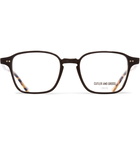 Cutler and Gross - Square-Frame Tortoiseshell Acetate Optical Glasses - Beige