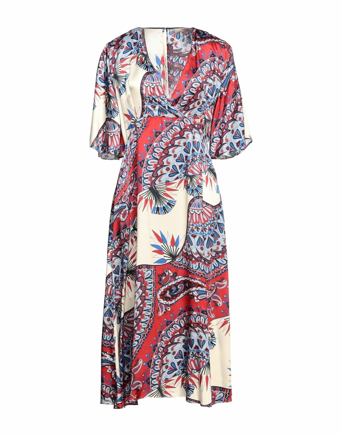 Jucca Womens Midi dress in Red