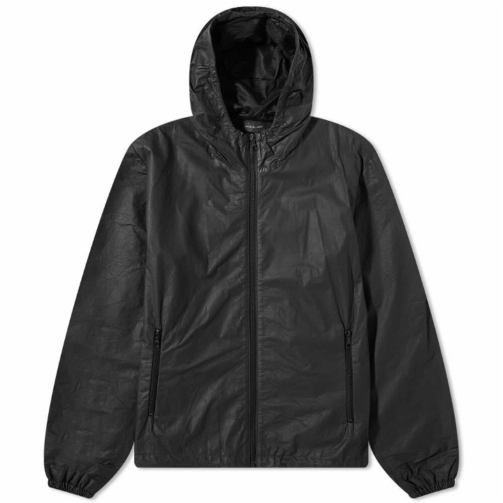 Photo: John Elliott Men's Leather Full Zip Jacket in Black