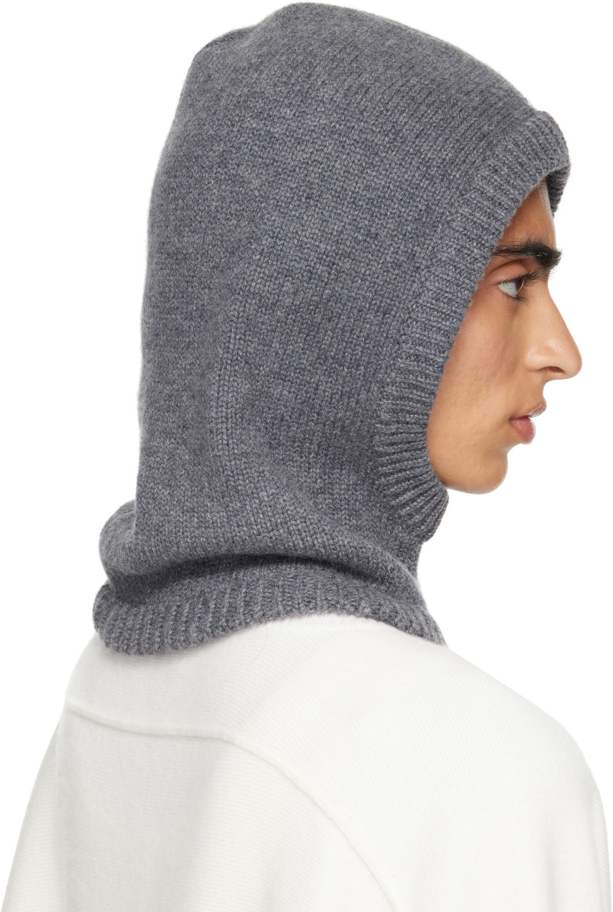 LISA YANG Gray Astri Balaclava
