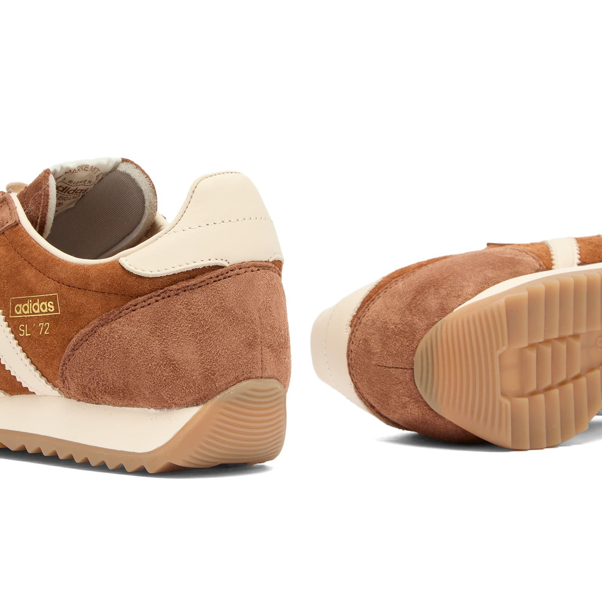 Adidas Men's SL 72 Pt Sneaker in Dusky Bronze/Wonder White