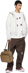 Maison MIHARA YASUHIRO Beige Toothpaste Handle Bag